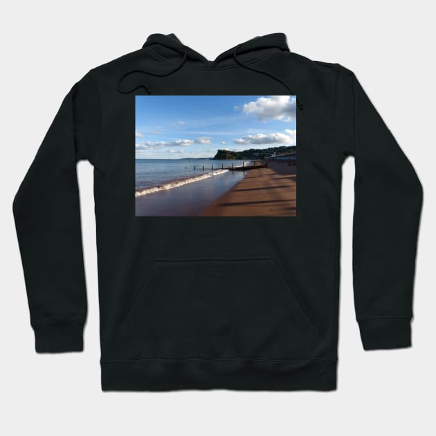 Teignmouth, Devon Hoodie by Chris Petty